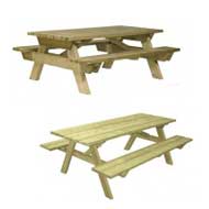 Table pique nique bois